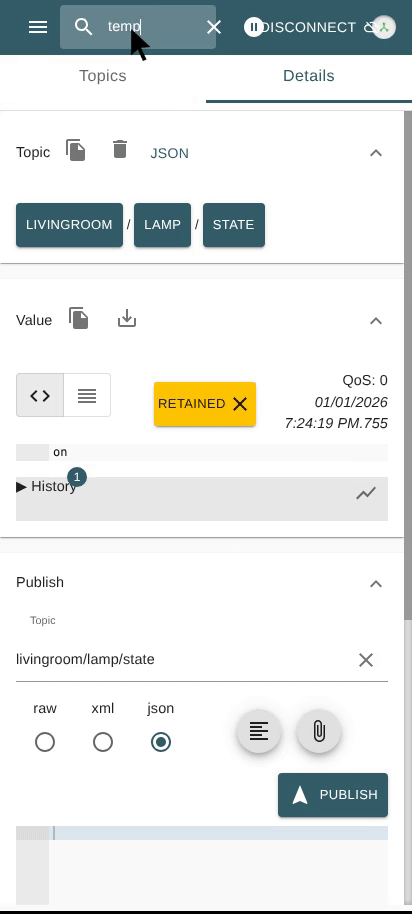 JSON Message Formatting